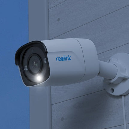 Reolink P340, intelligente 12MP PoE bulletcamera met spotlight kleurennachtzicht