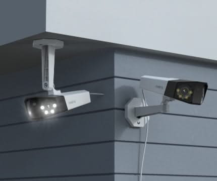 Reolink P750-W, 16MP Dual-Lens 4K Security Camera with 180° panoramic view and PoE