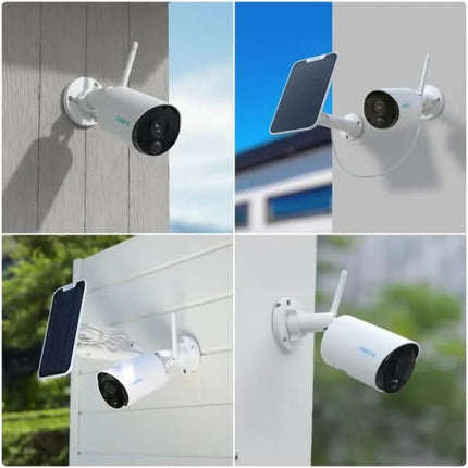 Reolink Reolink B320 avec panneau solaire, caméra extérieure 3MP WiFi sur batterie