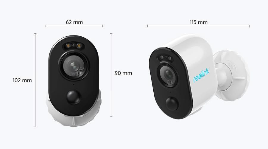 Reolink Reolink B330, 5MP Wireless battery camera with scare light