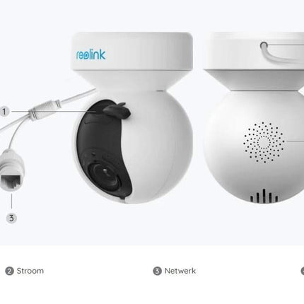 Reolink Reolink E540, 5MP PTZ Dual-Band WiFi Kamera mit Grusellicht