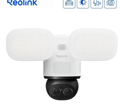 Reolink F850W, 8 MP, 4K, Wi-Fi 6, caméra PTZ à double objectif avec une vue panoramique à 360 degrés