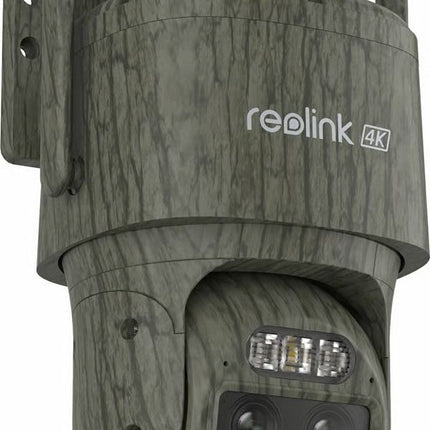 Reolink Reolink G770-C, caméra 4K 8MP à double objectif, 4G PT avec panneau solaire