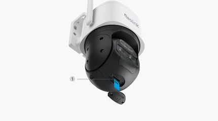 Reolink Reolink G770-W, 4G LTE 8MP 4K Dual-Lens Akku-Kamera mit Auto-Zoom-Tracking