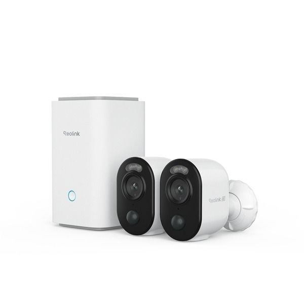 Reolink Reolink Home Hub1 mit 2x Reolink B350 8MP Kameras und 2x Solarpanel, 1x 128GB Sd Karte