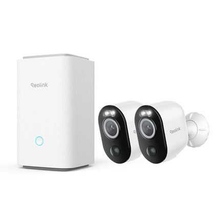 Reolink Reolink Home Hub1 mit 2x Reolink B350 8MP Kameras und 2x Solarpanel, 1x 128GB Sd Karte