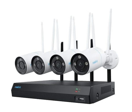Reolink Reolink NVS12-8MB4W, 4K/8MP UHD WiFi Bullet beveiligingsset