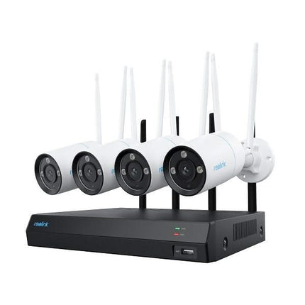 Reolink Reolink NVS12-8MB4W, 4K/8MP UHD WiFi Bullet Sicherheitsset