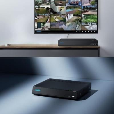 Reolink NVS16-NHD NVR 16 canaux, enregistrement continu, détection intelligente et PoE (sans disque dur)