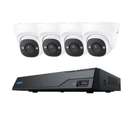 Reolink Reolink NVS8-5MD4, Beveiligingsset 2TB, 5MP, PoE en slimme detectie met 4x Turretcamera