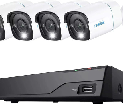 Reolink Reolink NVS8-8MB4, Beveiligingsset, 8MP 4K, PoE en slimme detectie