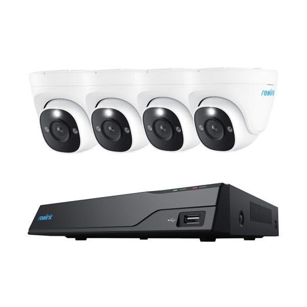 Reolink Reolink NVS8-8MD4, smart 8MP PoE camera set 4x Turret, NVR with 2TB HDD
