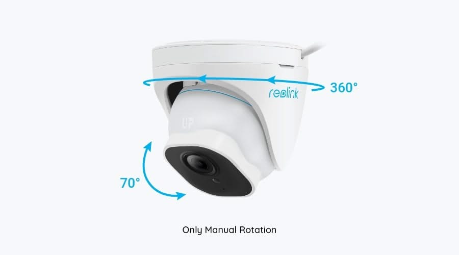 Reolink Reolink P334 Turret camera, 4K 8 Megapixel POE Slimme detectie