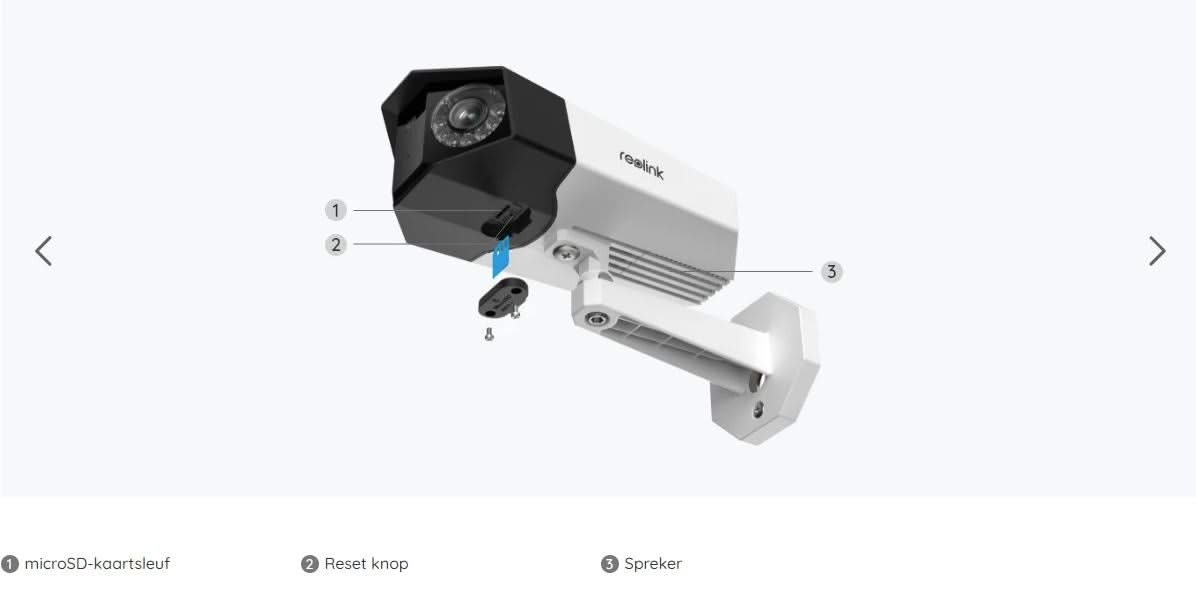 Reolink Reolink P730, caméra 4K à double objectif avec angle de vue de 180° avec PoE