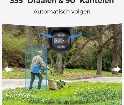 Reolink Reolink Trackmix-WiFi, 4K Dual-Lens, PTZ Camera with Motion Tracking