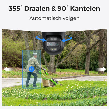 Reolink Reolink Trackmix-WiFi, 4K Dual-Lens, PTZ Camera with Motion Tracking