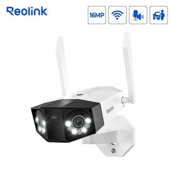 Reolink W750, 16MP WiFi 6, 180° kijkhoek Dual-lens camera met WiFi