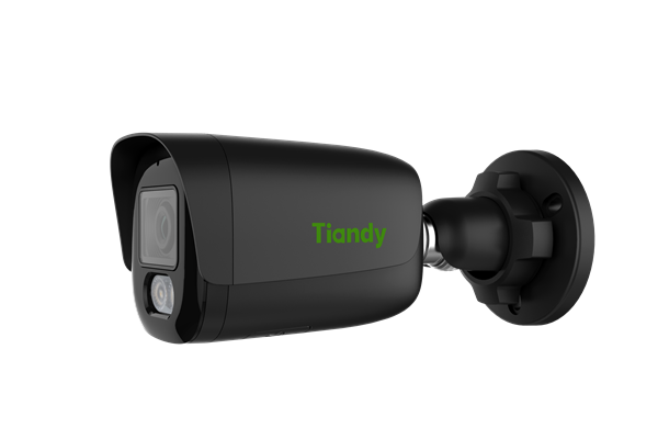 Tiandy TC-C35WS-3RLA28-B, 5MP 2.8mm Bullet camera, Color-maker, PoE, Zwart