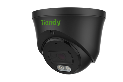 Tiandy TC-C35XS-3LRA28-B, 5MP 2.8mm, caméra à tourelle, créateur de couleurs, PoE, noir