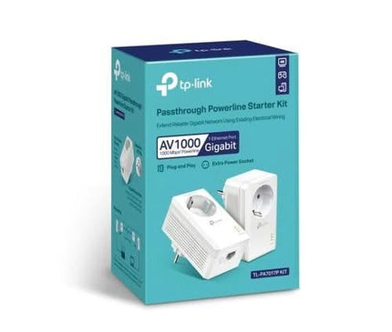 TP-Link TP-Link Powerline Adapter 1000 Mbps set met contactdoos