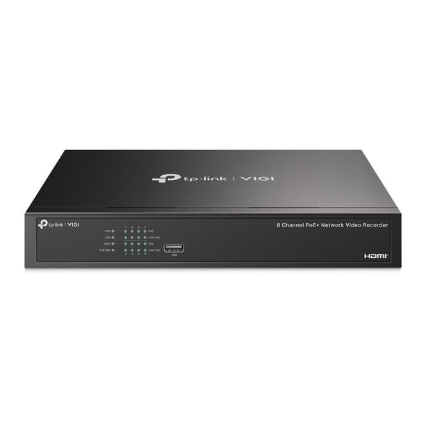 TP-Link TP-Link VIGI NVR1008H-8P - 8 Kanaals PoE NVR