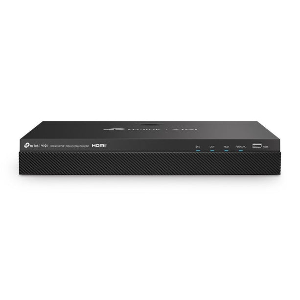 TP-Link TP-Link VIGI NVR2008H-8MP - 8 Kanaals PoE+ NVR
