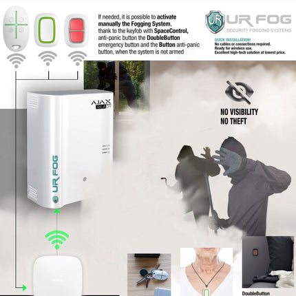 URFOG URFOG FPU03ESM500A Nebelmaschine Ajax Ready bis zu 500m3