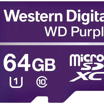 Western Digital Western Digital Purple MicroSD Video Surveillance